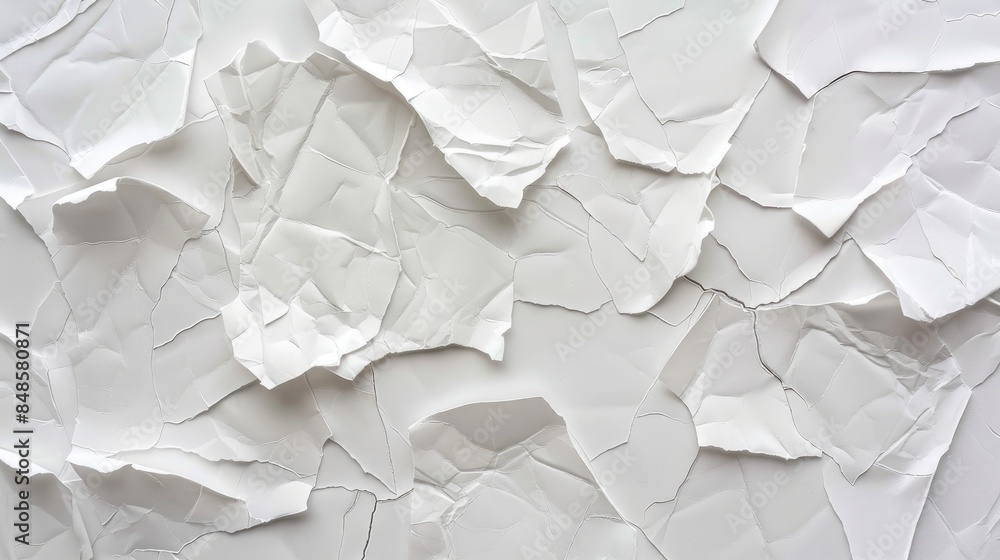 Texture of paper made from white materials Texture of paper made from white materials