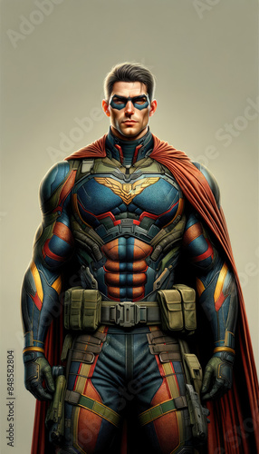 sketch of a superhero, superhero drawing, superhero or villain idea