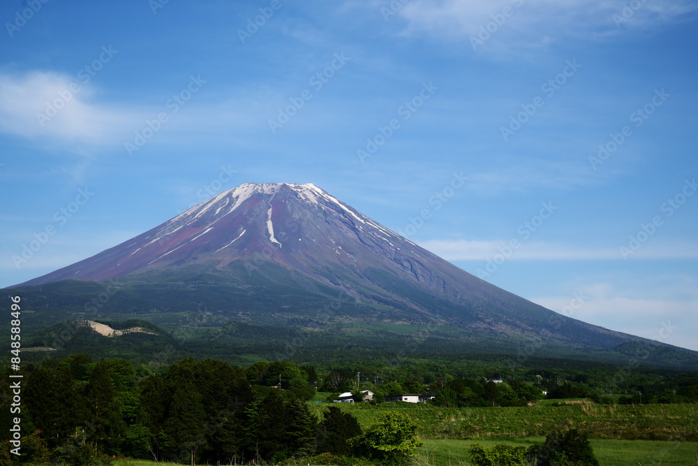 夏の富士山 夏の富士山