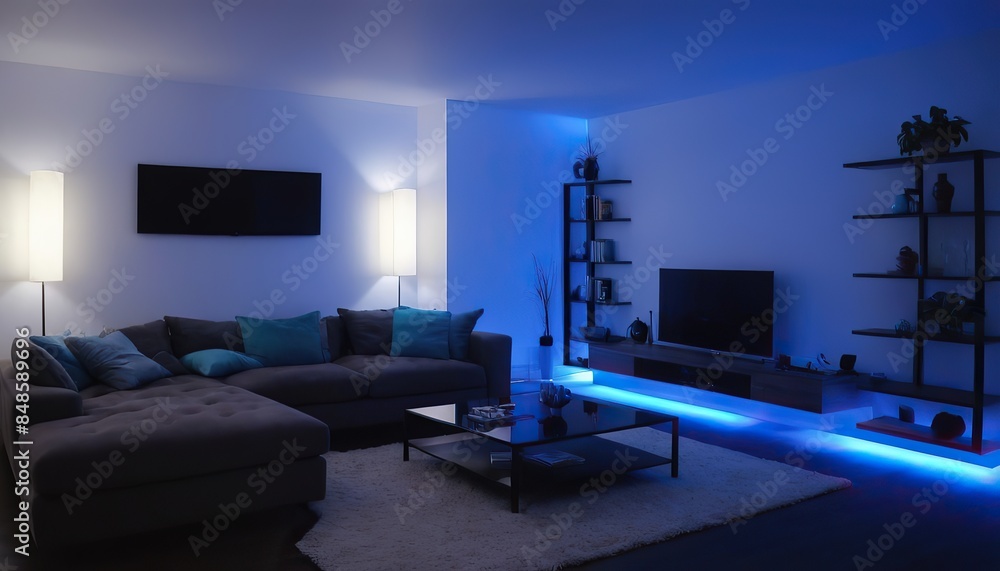 Smart Home Entertainment System with Voice Control in a Living Room Smart Home Entertainment System with Voice Control in a Living Room