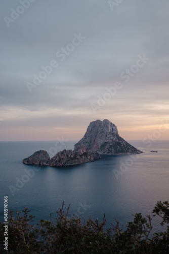 Sunset at Es Vedra and Es Vedranell at Ibiza.