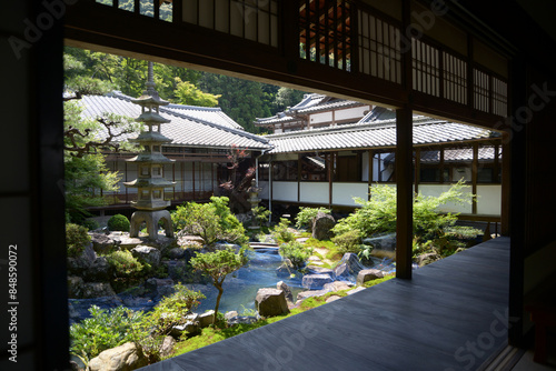 興聖寺　大書院の庭園　京都府宇治市