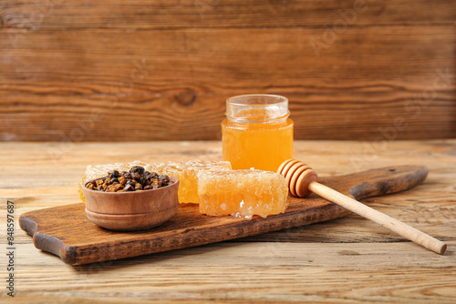 Natural honey products with...