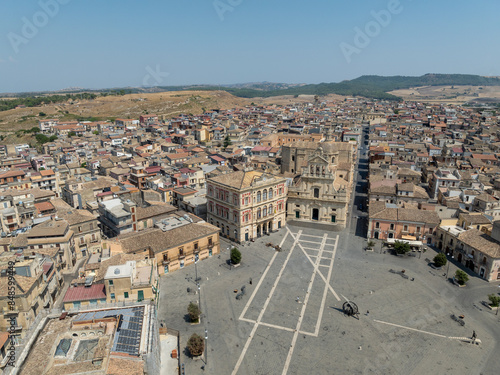Fototapeta Naklejka Na Ścianę i Meble -  Comune di Grammichele - Grammichele, Sicily, Italy