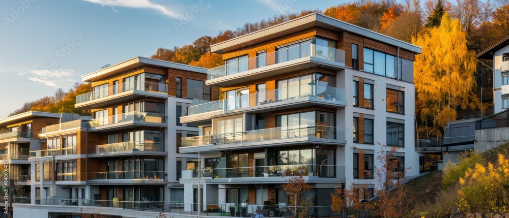 diverse housing structure, emphasizing urban development and city living diverse housing structure, emphasizing urban development and city living