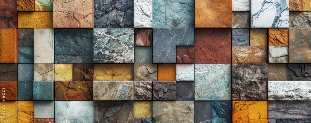 Digital wall and floor tiles Digital wall and floor tiles
