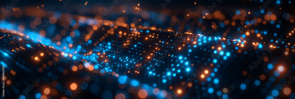 Fototapeta premium abstract background of the big data, ai, internet, technology, information