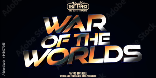 War editable text effect, customizable movie and action 3d font style