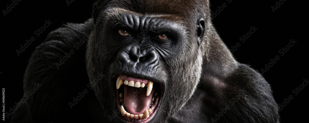 gorilla portrait gorilla portrait