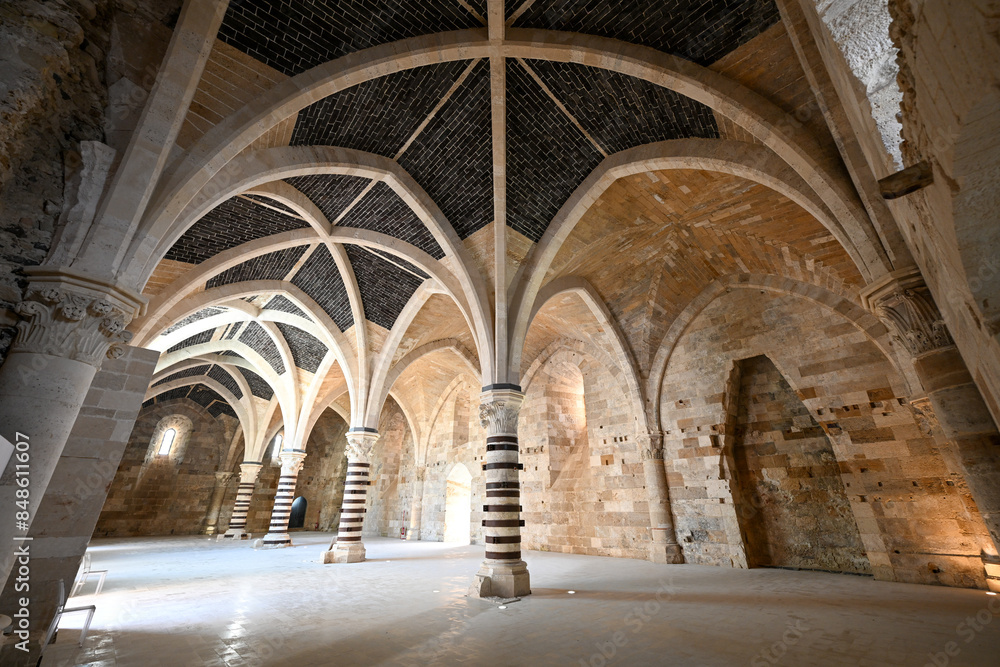 Maniace Fortress in Ortigia, Syracuse, Sicily, Italy Maniace Fortress in Ortigia, Syracuse, Sicily, Italy