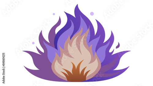 Fiery flames illuminate the darkness. Blazing fire against a dark backdrop. Flames flicker against a dark backdrop.