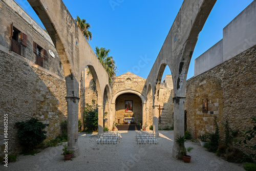 The church of Saint John the Baptist in Syracuse, Italy