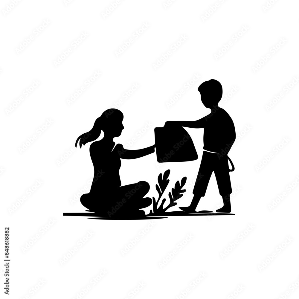 Happy-friendship-day logo design. Happy-friendship-day logo design.