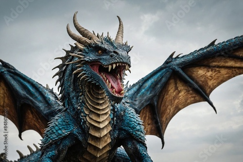 Fantasy image of mythical creature, Dragon