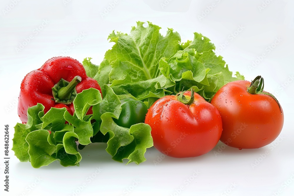 fresh vegetables on a plate fresh vegetables on a plate