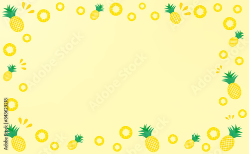 パイナップルフレーム