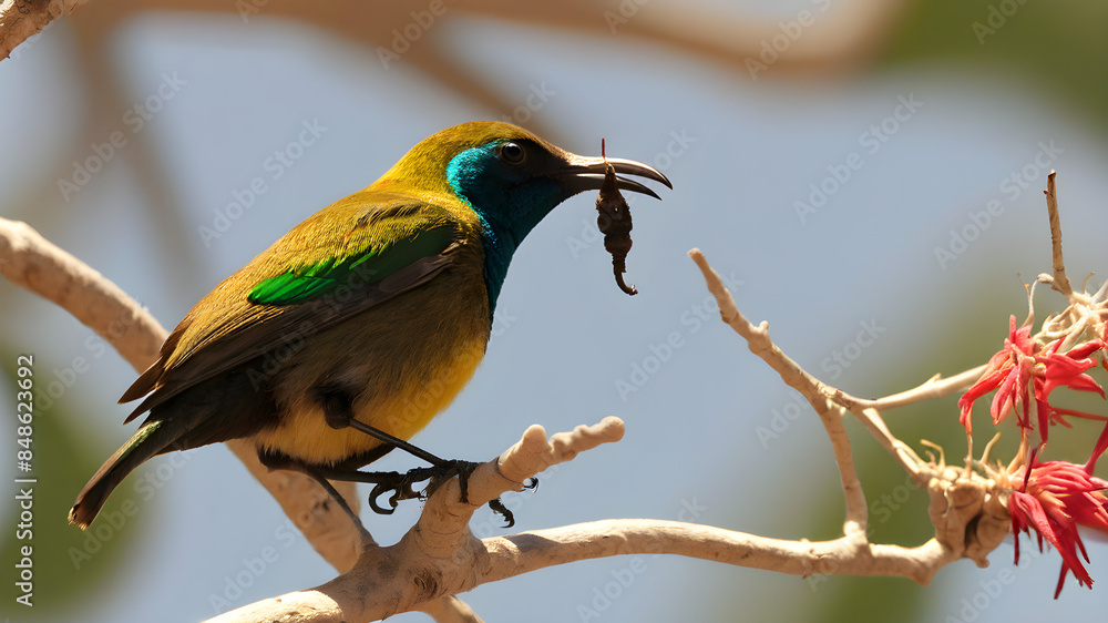 Palestinian sunbird Palestinian sunbird