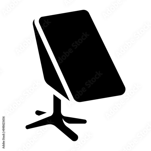 starlink internet satellite antenna glyph icon