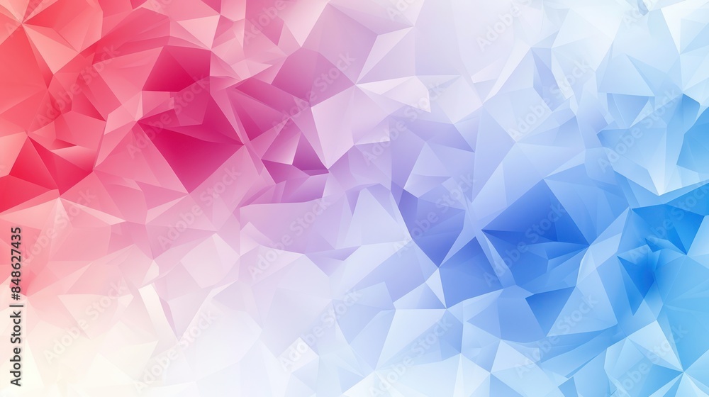 Abstract Geometric Background with Red and Blue Tones Abstract Geometric Background with Red and Blue Tones