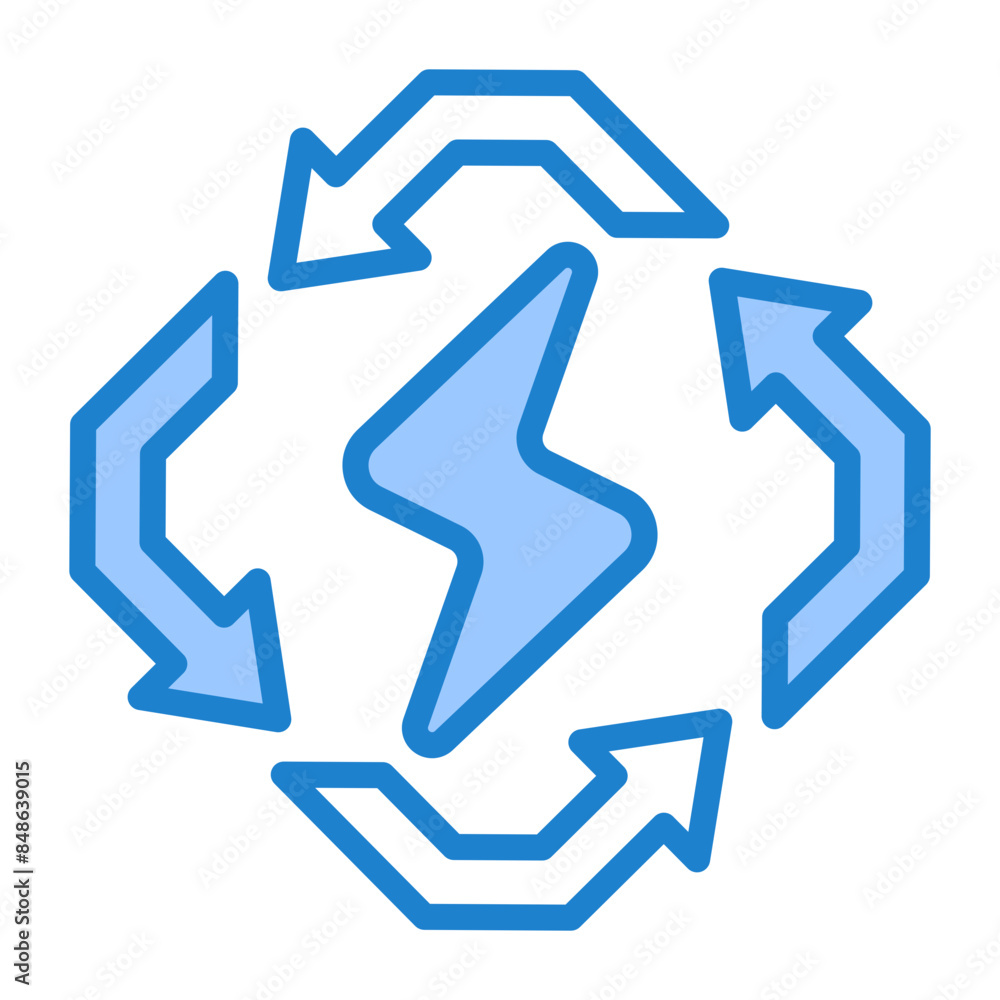 Renewable Energy Icon Renewable Energy Icon
