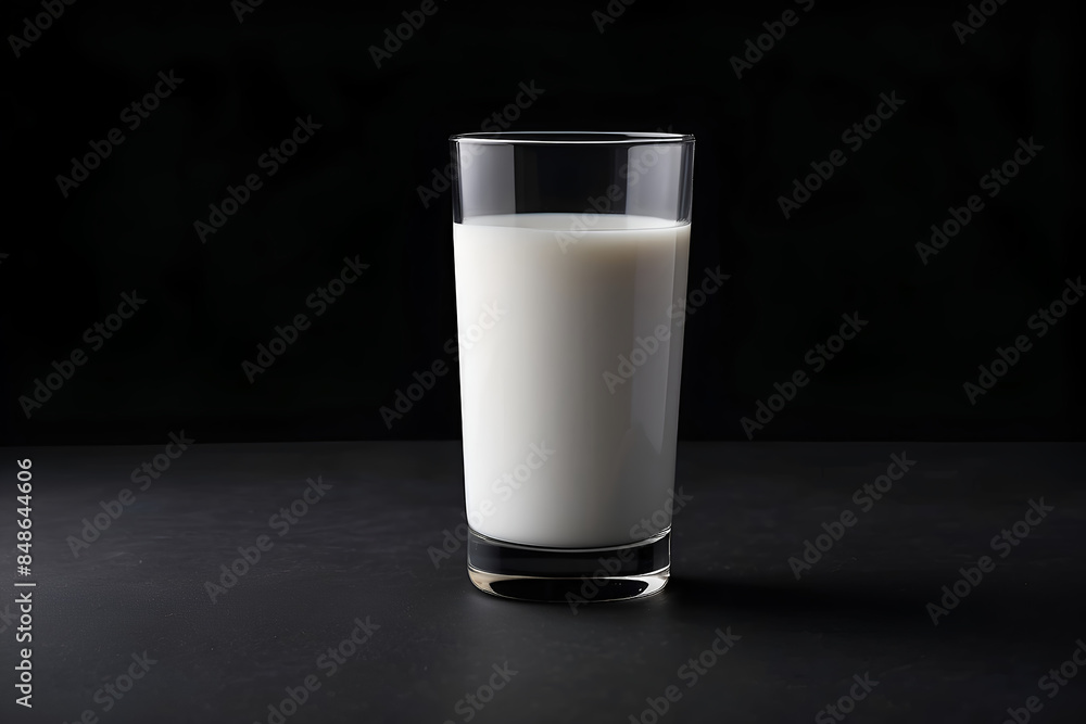 a glass of milk with a spoon in it that is being poured into it Minimalist Art A Simple Glass a glass of milk with a spoon in it that is being poured into it Minimalist Art A Simple Glass
