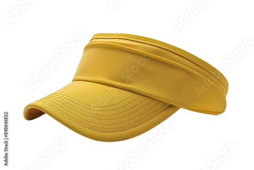 Yellow Visor Cap photo