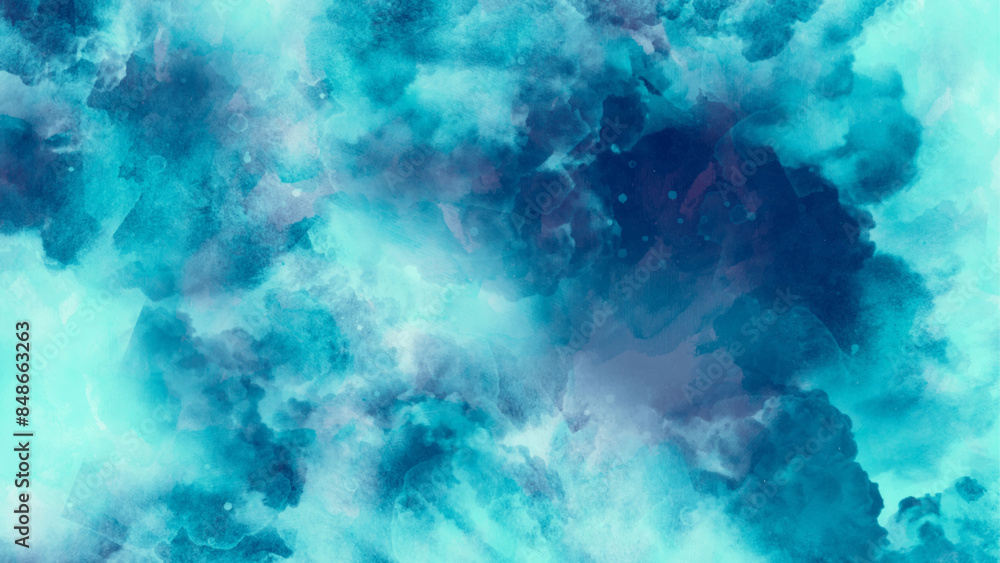 Soft blue sky and clouds background. Sky Blue, white watercolor background. Abstract colorful background. Soft color background design. Soft blue sky and clouds background. Sky Blue, white watercolor background. Abstract colorful background. Soft color background design.