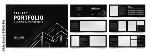 Landscape architecture Portfolio Brochure Template