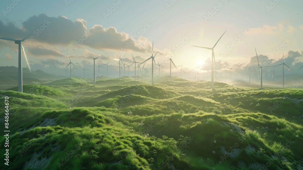 Green Energy Infrastructure, Sustainable Development, Modern renewable