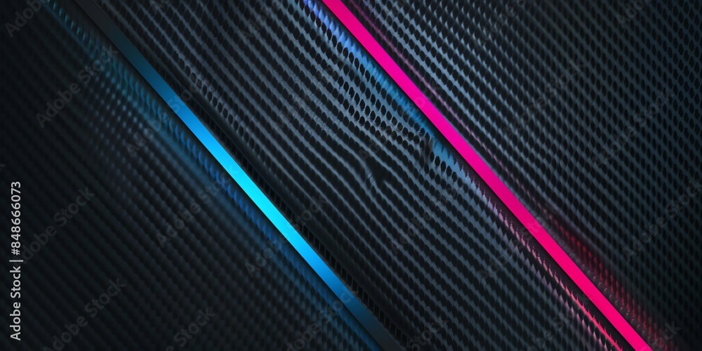 black carbon background with variations of blue and pink stripes, for modern backgrounds, banners, layouts, black carbon background with variations of blue and pink stripes, for modern backgrounds, banners, layouts,