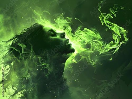 Scorching Flames of Jealousy Consuming a Distressed Individual