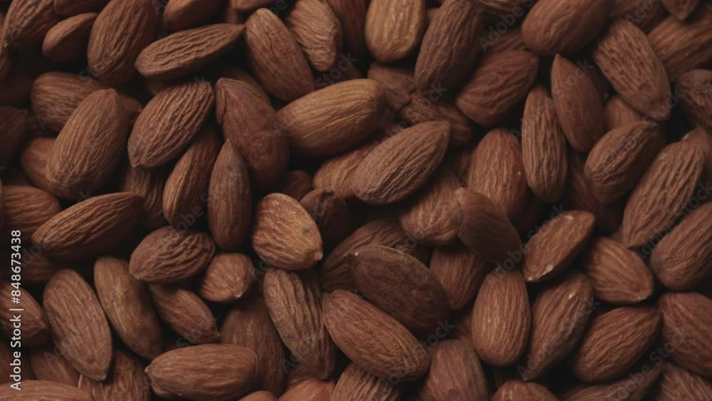 Almond nut background Almond nut background
