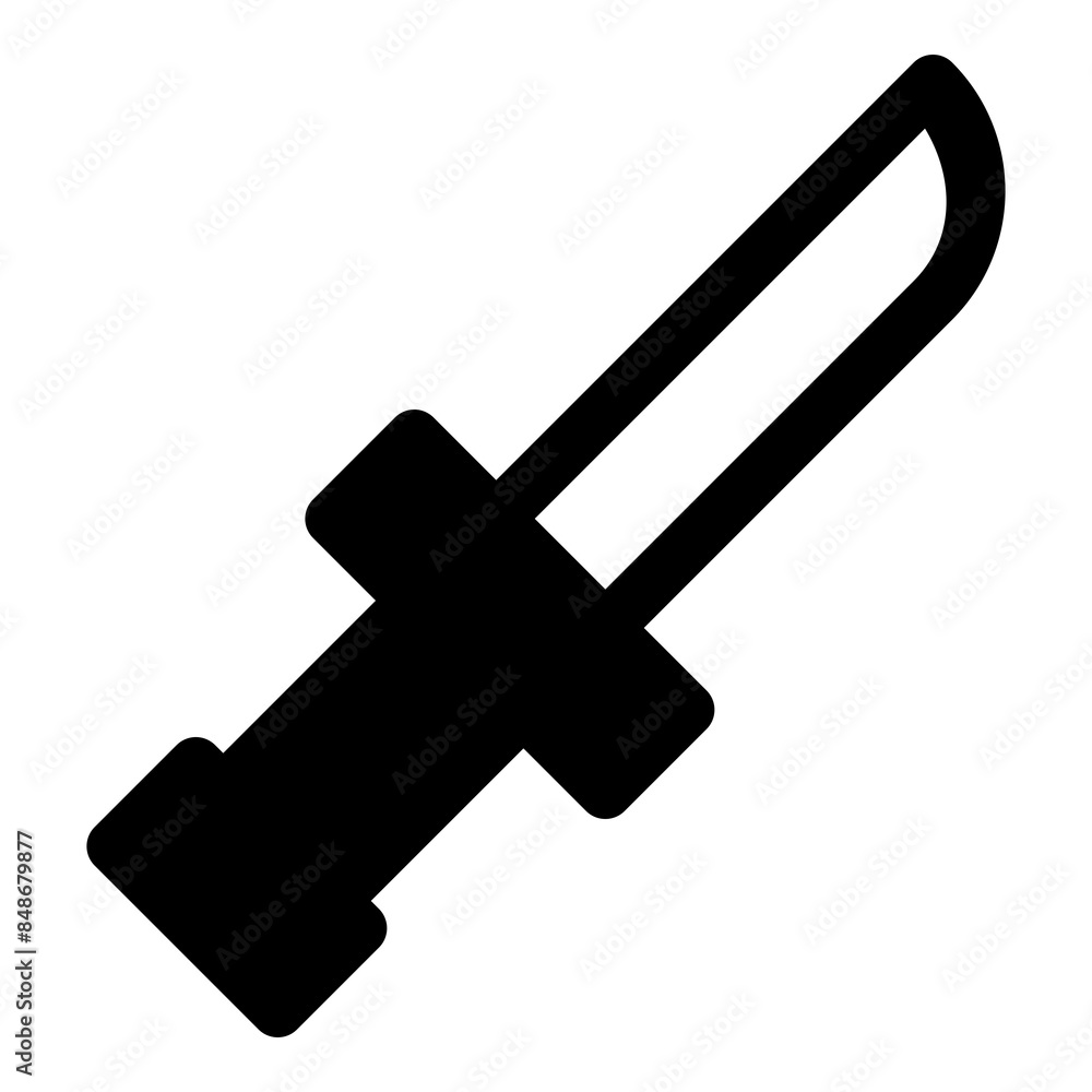Knife Icon for Culinary and Tool Knife Icon for Culinary and Tool