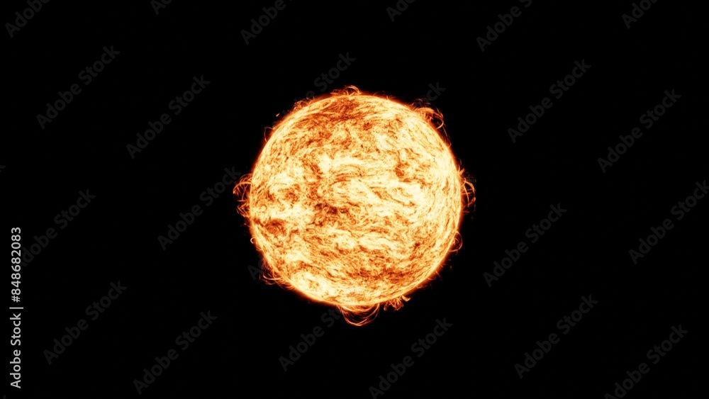 燃え盛る太陽 燃え盛る太陽