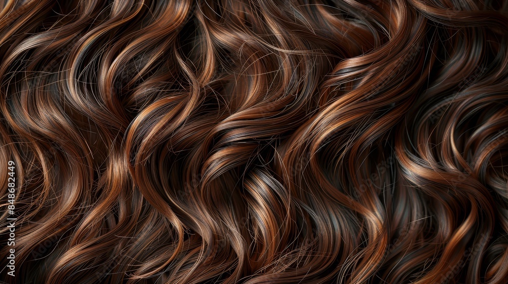 Luxurious Flowing Brown Hair Texture Luxurious Flowing Brown Hair Texture