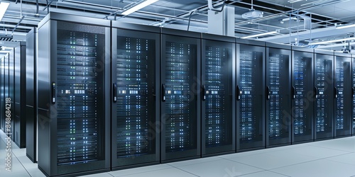 wallpaper server room data center hall, background, storage, black, information, 3d, hall, wallpaper, futuristic, database, technology, internet, connectivity,