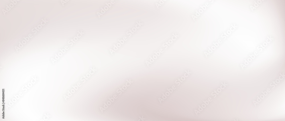 Fototapeta premium Smooth nacre wavy gradient background. Soft liquid wallpaper. Silk taupe color texture for banner, flyer, presentation, graphic design. Abstract blurred wavy backdrop cover. Vector illustration