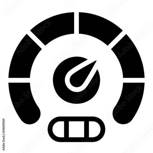 bandwidth glyph icon