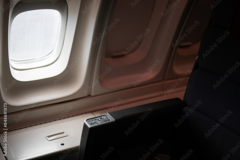 Plane interior Plane interior