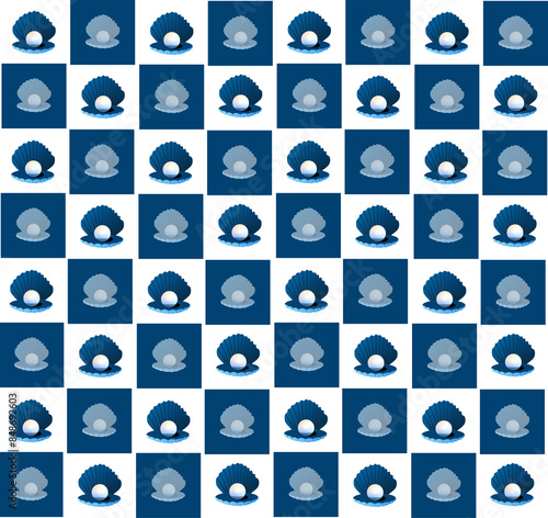 pattern animal sea life cute background