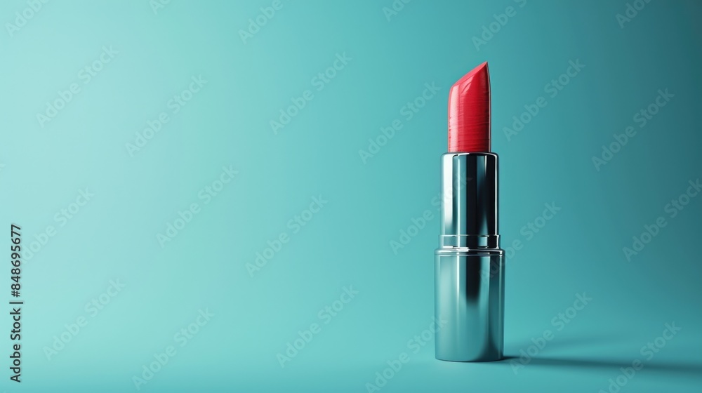 Red lipstick on table Red lipstick on table