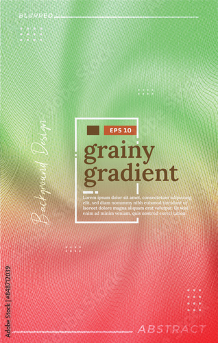 vertical grainy gradient background design with dynamic blurry effect