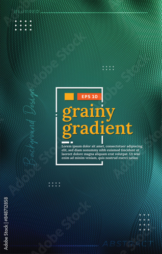 vertical grainy gradient background design with dynamic blurry effect
