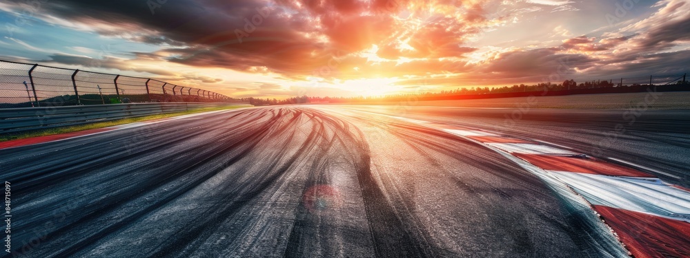 Race track background sunlight sky background Race track background sunlight sky background
