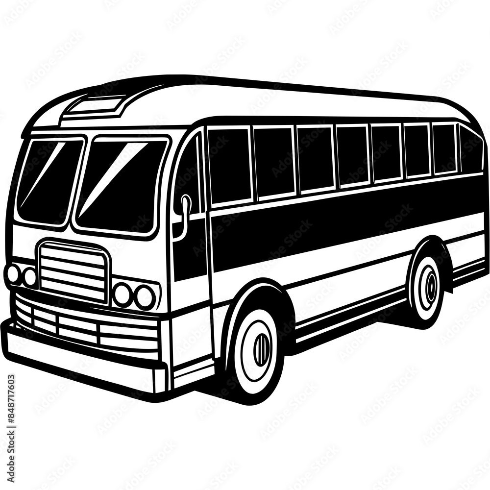 city bus vector illustration 