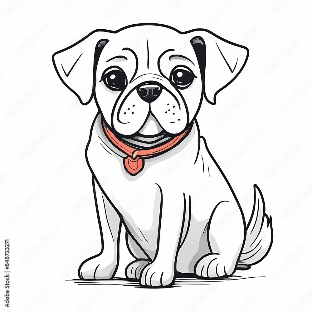 doodle dog illustration doodle dog illustration