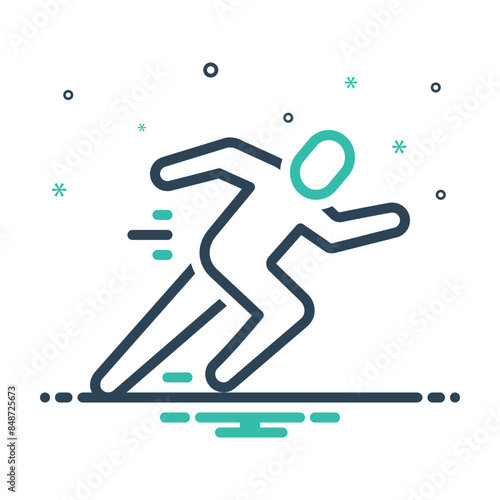 Mix icon for run 