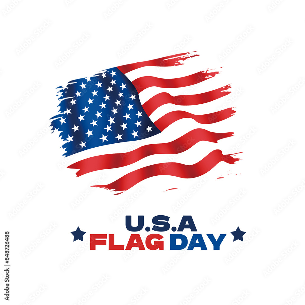 Fototapeta premium USA FLAG DAY