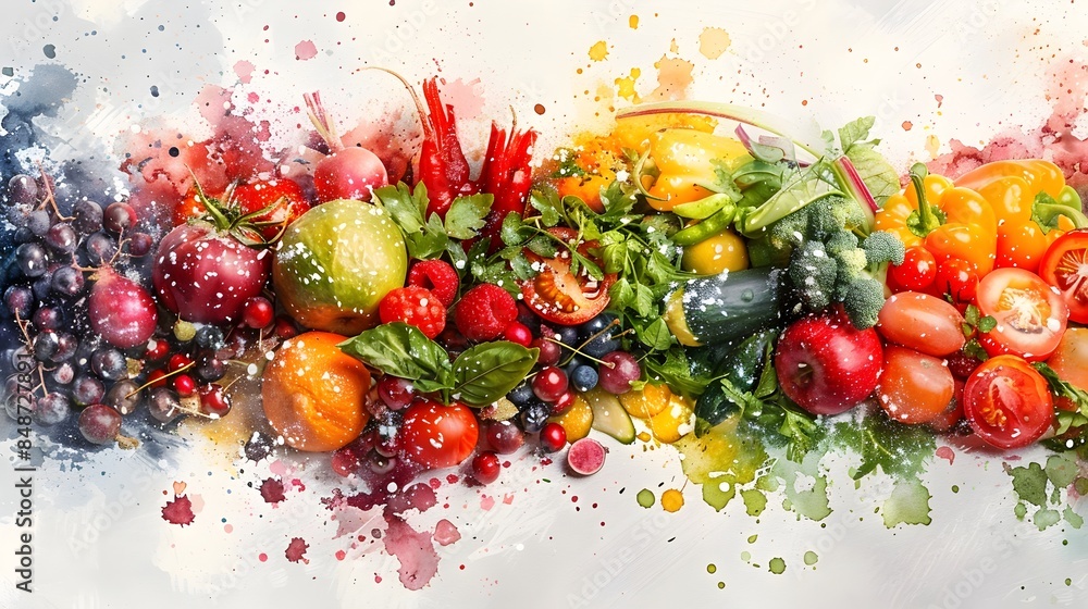 Infuse Your Food Nutrition Infographic with Flair and Wide Angle Perspective Infuse Your Food Nutrition Infographic with Flair and Wide Angle Perspective