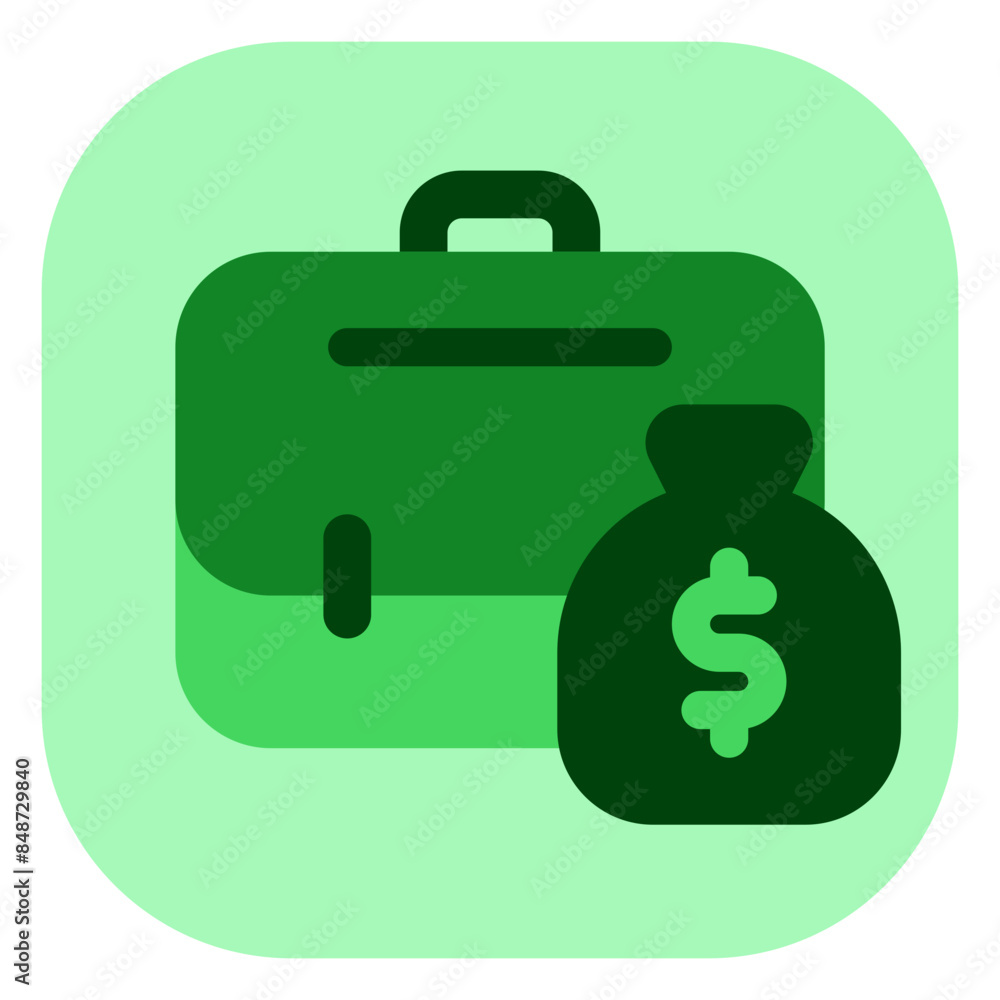 Editable salary, briefcase, profession, money, wage, paycheck evector icon. Business, work, job. Part of a big icon set family. Perfect for web and app interfaces, presentations, infographics, etc Editable salary, briefcase, profession, money, wage, paycheck evector icon. Business, work, job. Part of a big icon set family. Perfect for web and app interfaces, presentations, infographics, etc